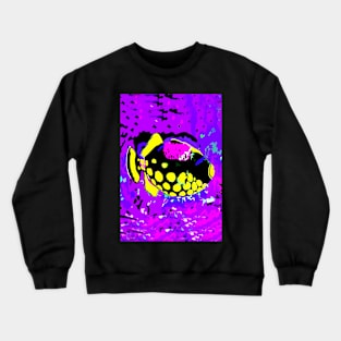 Clown Trigger Fish Crewneck Sweatshirt